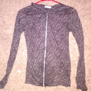 Y2K Cheetah print jacket